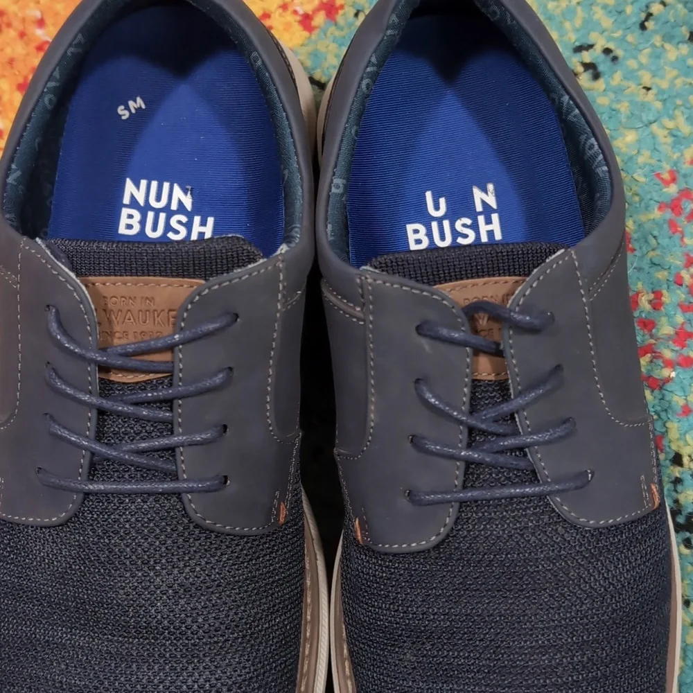 Nunn Bush Men's Navy Casual Shoes